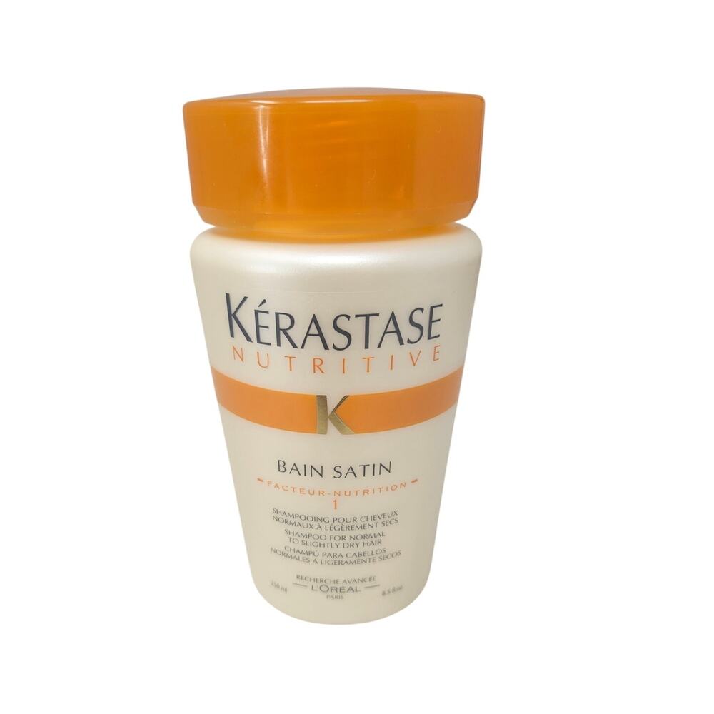 NEW Kerastase Nutritive Bain Satin 1 Shampoo 8.5 Fl Oz L'Oreal Hair Care